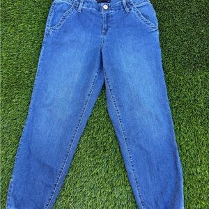 1822 Denim Women's Straight Leg Jeans in Blue Joggers style